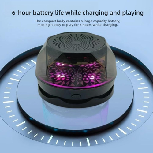 Altavoz Bluetooth Magnético, Mini Altavoz Bluetooth Con