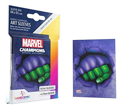 Marvel Art Sleeves - Capitán Marvel