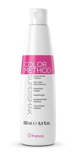 Imagen 2 de 5 de Framesi Color Method Supermask X 250 Ml