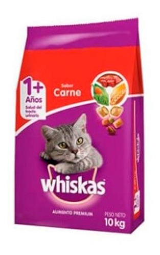 Pack X 6 Unid. Alimento Animales  Carne 10,1 Kg Whis Pro