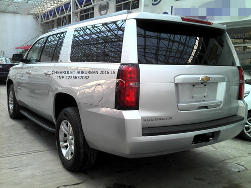 Imagen 5 de 15 de Chevrolet Suburban 2016 Ls 8 Cil 5.3lts Eng $ 117,000