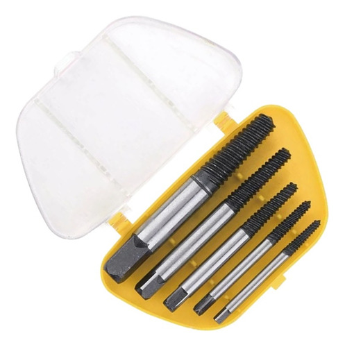 Extractor De Tornillo 5 Pzas Quita Perno Broca Roto 3-18mm