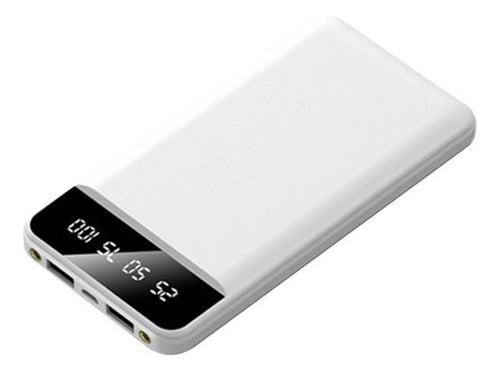 Batería Portátil Carga Rápida 20000mah Blanco Blanco