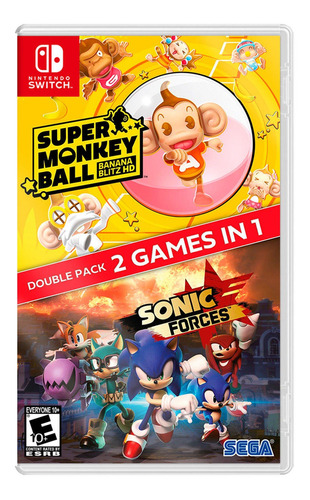 Sonic Forces + Super Monkey Ball Banana Blistz Hd Nintendo 