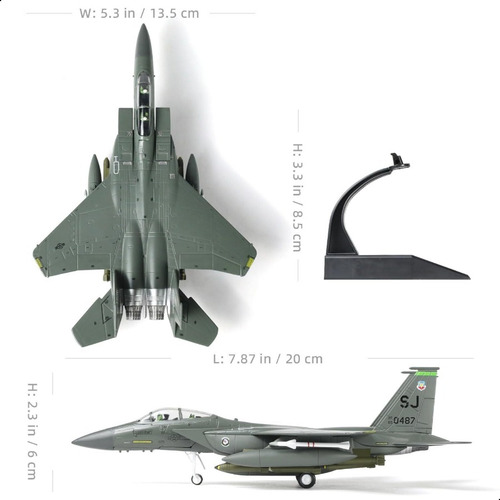 Kits De Modelos Prefabricados Del F-15e Strike Eagle Fighter