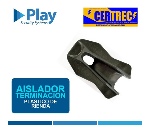 Aislador Terminación Rienda Cerco Eléctrico Resorte