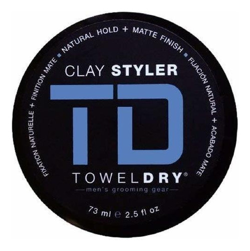 Toweldry Arcilla Styler - 2,5 Onza (73 Ml)