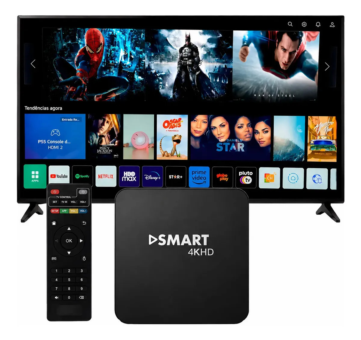 Tv Box Pro 4k 16gb 2gb Ram Android Tv Wi-fi 5g Youtube