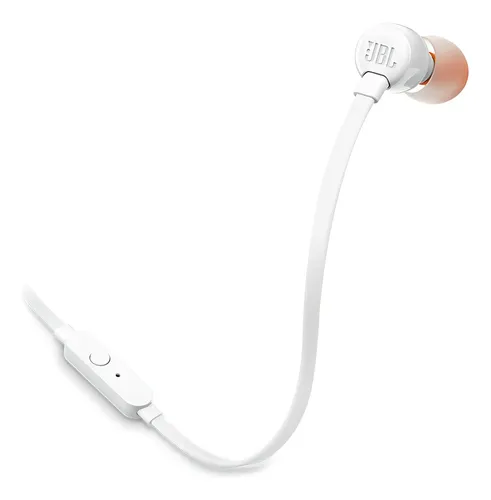 comprar Audífonos in-ear alambricos JBL Tune 110 JBLT110 white