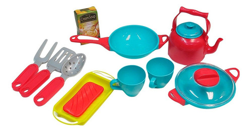 Set De Cocina Juliana Sweet Home 13 Piezas De Juguete +3años