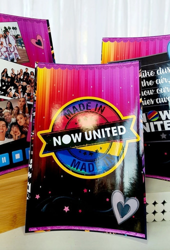 Kit Personalizados Now United - 34 Itens
