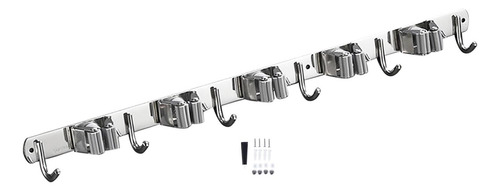 Soporte De Almacenamiento Para Escoba Y Fregona, Elegante