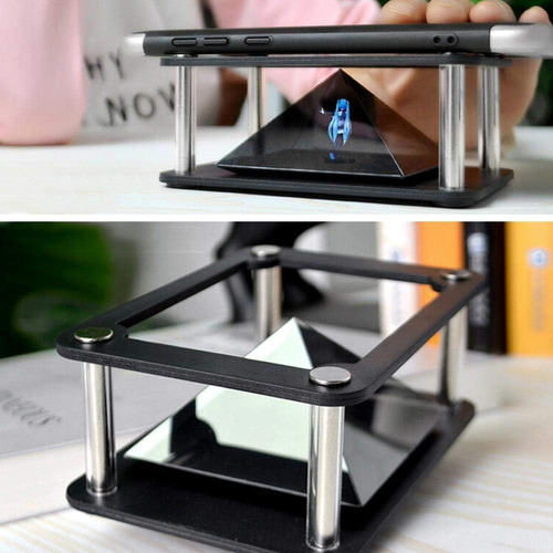Proyector De Holograma 3d De Teléfono Inteligente, Proyector
