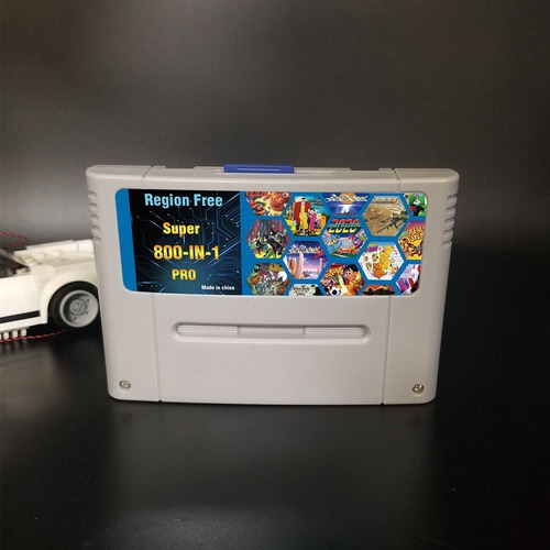Cartucho Everdrive 800 Jogos Super Nintendo Famicon