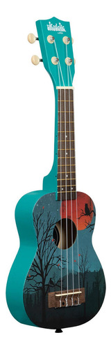 Ukelele Soprano Kala Moonrise Uk-moonrise + Funda Color Celeste