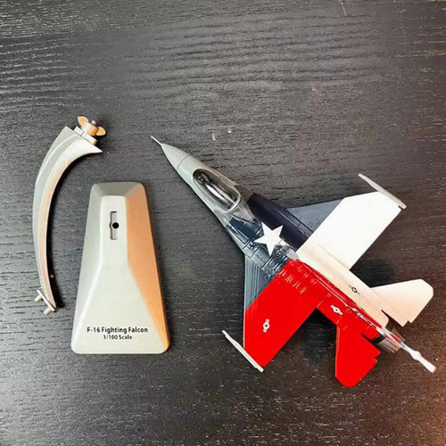 Modelo De Avión De F-16 A Escala 1/100, Avión De