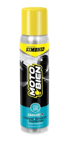 Limpiador Refrescante De Cascos Moto Motobien 220ml