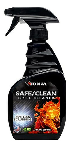 Safe / Clean Bbq Grill Limpiador En Aerosol, Resistente, Fór