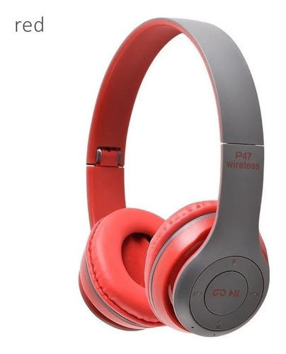 Imagen 2 de 6 de Auricular Bluetooth Vincha Micro Sd Radio Fm Inalambrico P47