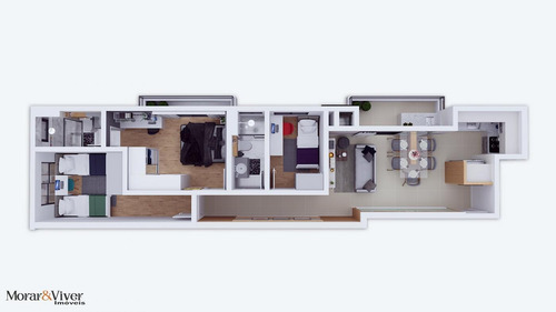 Imagem 10 de 15 de Apartamento Para Venda Em São José Dos Pinhais, São Pedro, 3 Dormitórios, 1 Suíte, 1 Banheiro, 1 Vaga - Sjp8440_1-1585651