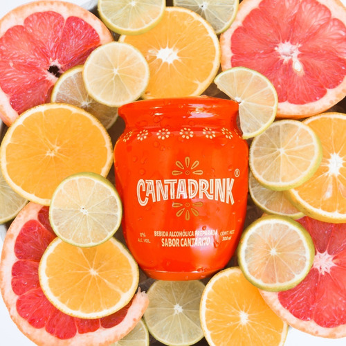 Cantarito Cantadrink 300ml Por Unidad, Caja Con 12 Piezas