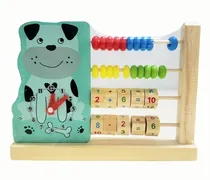 Comprar Abaco Madera Reloj Aprende Sumar Restar Toy Pce M305 Bigshop