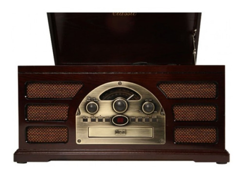 Vitrola Toca-discos Vinil Retro Woodburn 37.967 Classic Cor Tabaco