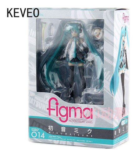 5.2inch New Vocaloid Hatsune Miku Figma 014 Anime Figure