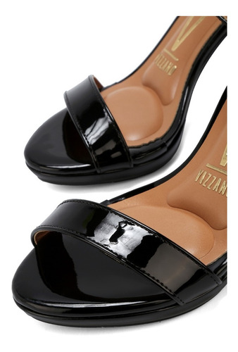 Imagen 5 de 6 de Sandalia Mujer Vizzano Negro Charol