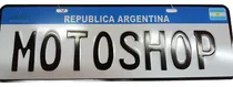 Comprar Chapa Patente Fantasía  Tipo Mercosur Nombres