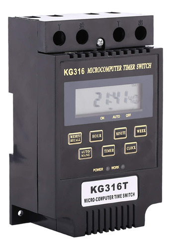 Temporizador Microcomputadora Kg316t Controlador Relé Digita