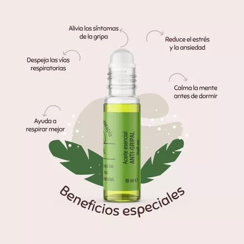 Aceite Esencial Aromaterapia Sistema Inmune Roll On 10 Ml