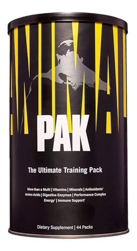 Suplemento en comprimidos Universal Nutrition Animal Pak Animal training Pak vitaminas en lata de 43mL 44 un