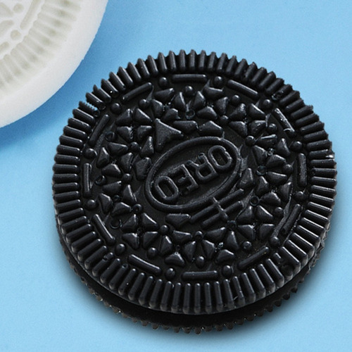 Molde De Silicona De Azúcar Con Tapa De Galleta Oreo Úni