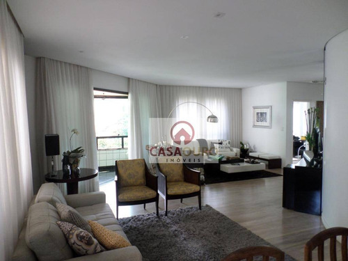Imagem 1 de 23 de Apartamento Com 4 Quartos À Venda, 220 M² Por R$ 1.850.000 - Serra - Belo Horizonte/mg - Ap0663