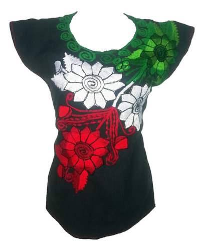 Lote 30 Blusas Artesanales Bordada 15 M Y 15 G Mexicana