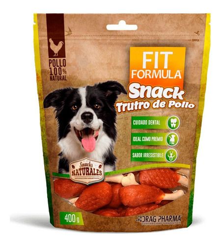 Fit Formula Snack Para Perro Truto De Pollo 400gr
