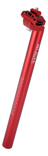 Poste Asiento Bicicleta Con Abrazadera 27.2x350mm Rojo