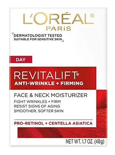 Crema Anti Arrugas Y Reafirmante L'oréal Paris Revitalift Pa