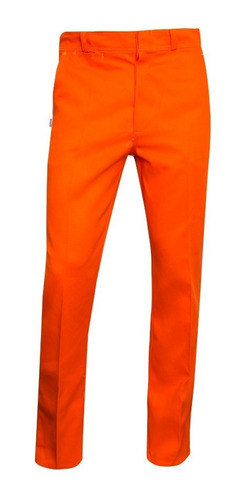 Pantalón De Trabajo Grafa 70 Naranja 62al68