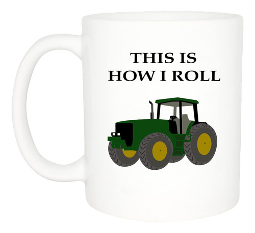 Rogue River Tactical Funny Farmer Taza De Café Novedad Taza 