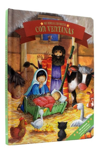 Mi Biblia Infantil Favorita Con Ventanas - Niños A Color