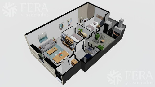 Imagen 1 de 9 de Venta Departamento Tipo Casa Ph 3 Ambientes Con Patio En Sarandi (28650)