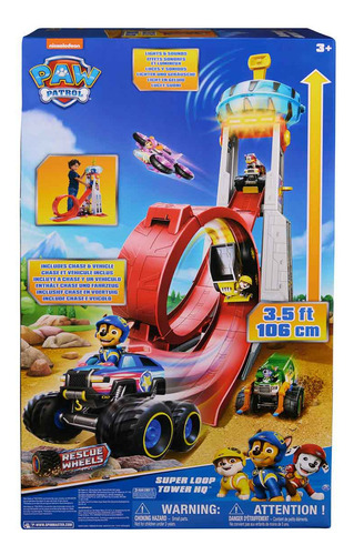 Torre De Vigilância Super Looping - Patrulha Canina