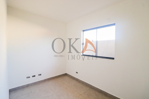 Casa Em Alvenaria 67,5m², 02 Dormitórios, 01 Suíte, Na Fazenda Rio Grande É Na Oka Imóveis! - 2918 - 69284505
