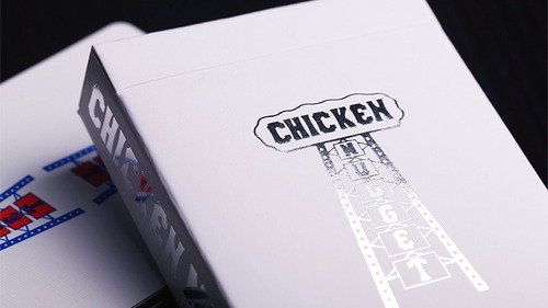 Baraja Chicken Nugget Blanca. Magia Poker Y Cardistry