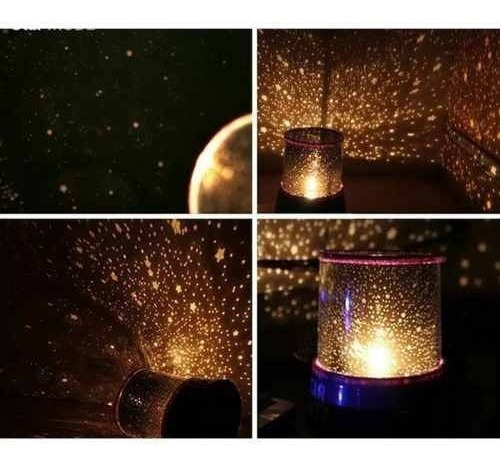Imagen 6 de 6 de Lampara Led Colores Proyector De Estrellas Star Master H5007