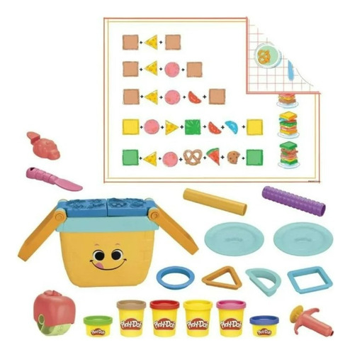 Set Primeras Creaciones Para El Picnic Play Doh F6916