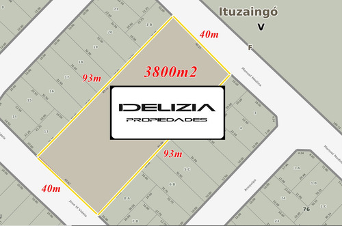 Imagen 2 de 8 de Venta De Fraccion En Ituzaingo Norte
