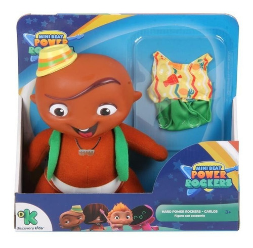 Figura Peluche Carlos Mini Beat Power Rockers